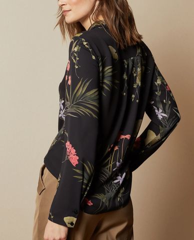  TED BAKER - Áo sơ mi nữ tay dài Ouiida 