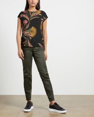  TED BAKER - Áo kiểu nữ cổ tròn dệt kim Pasley 