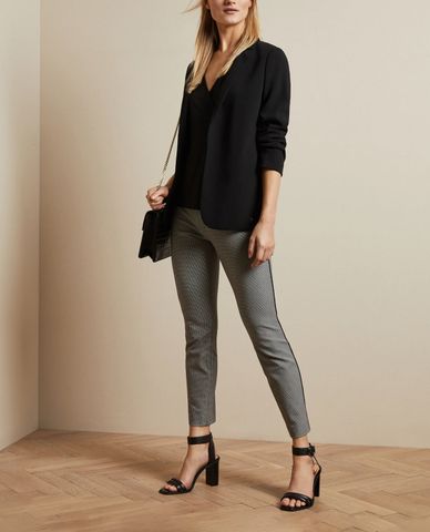  TED BAKER - Áo kiểu nữ ngắn tay dáng quấn Sesiee 