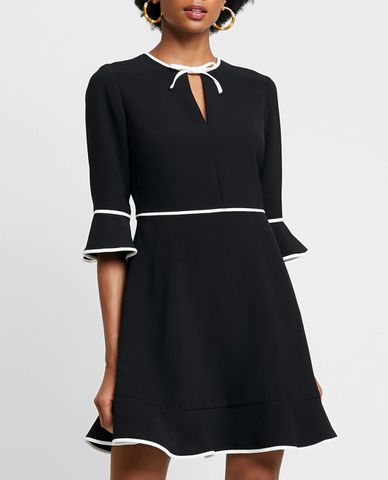  TED BAKER - Đầm mini tay lở cổ tròn Dindy 