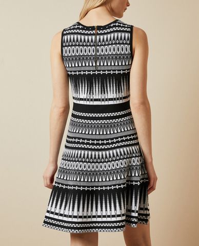  TED BAKER - Đầm mini cổ tròn sát nách Gilleyy Knitted Skater 