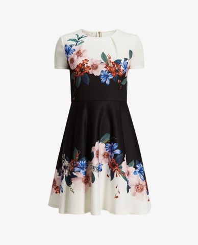  TED BAKER - Đầm mini họa tiết hoa Hooto 