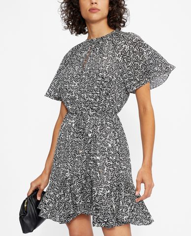  TED BAKER - Đầm mini cổ tròn tay ngắn trẻ trung Jadiaa 