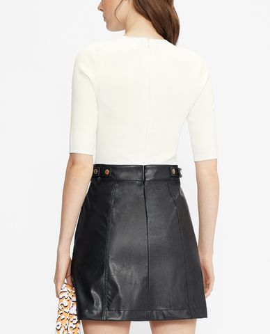  TED BAKER - Đầm mini cổ tròn ngắn tay Koco 