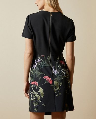  TED BAKER - Đầm mini cổ V dáng quấn Mizalia 