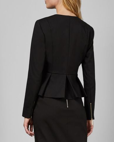  TED BAKER - Áo khoác nữ Fitted peplum Naimey 