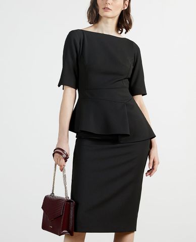  TED BAKER - Áo kiểu nữ cổ thuyền Romolaa 