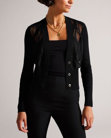  TED BAKER - Áo khoác cardigan nữ cổ V Joannei 