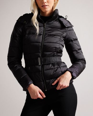  TED BAKER - Áo khoác phao nữ phối mũ Abbiiee 