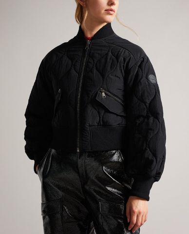  TED BAKER - Áo khoác bomber nữ dáng lửng Aelexis 