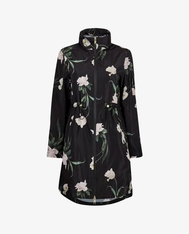  TED BAKER - Áo khoác nữ phom dài họa tiết hoa Orriana Elderflower Packaway 