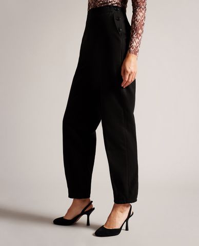  TED BAKER - Quần nữ ống đứng phối nút Eliona 