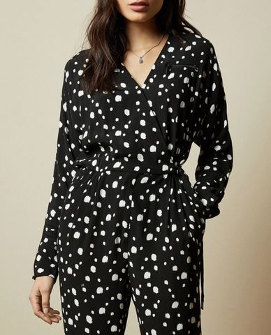  TED BAKER - Jumpsuit nữ họa tiết đốm Kollet 