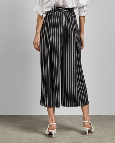  TED BAKER - Quần culotte lưng cao phối buộc nơ Sherlii 
