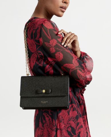  TED BAKER - Túi đeo chéo nữ chữ nhật nắp gập Arttie 