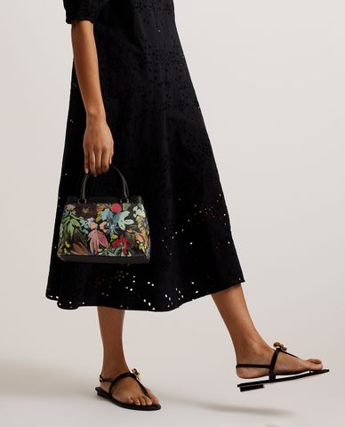  TED BAKER - Túi xách nữ phom thang in hoa nổi bật Beaticn 