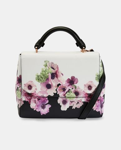 TED BAKER - Túi đeo chéo nữ họa tiết hoa nổi bật Bienca 