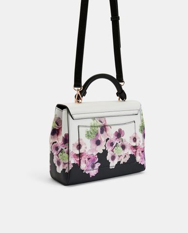  TED BAKER - Túi đeo chéo nữ họa tiết hoa nổi bật Bienca 