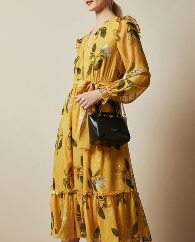  TED BAKER - Túi đeo chéo họa tiết nơ Dellie 