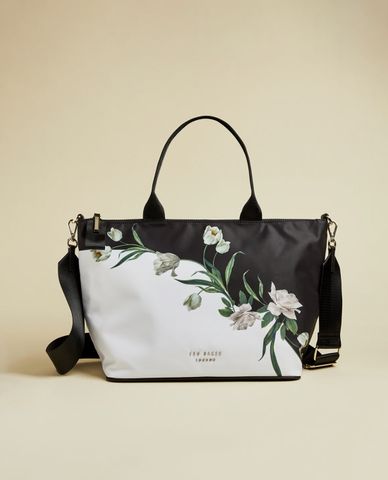  TED BAKER - Túi tote họa tiết hoa Ryyliie Elderflower 