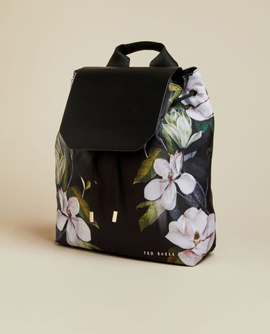  TED BAKER - Balo nữ dây rút họa tiết hoa Trindy 