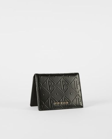  TED BAKER - Ví đựng name card  nữ TB Monogram Oyster 