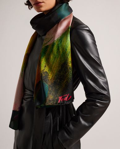  TED BAKER - Khăn choàng nữ chữ nhật Ednah 
