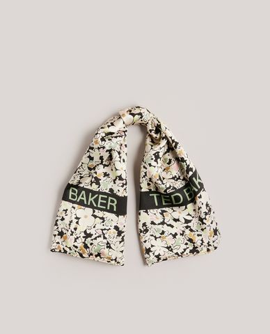  TED BAKER - Khăn choàng nữ phom vuông Zebbaa 