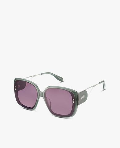  MUJOSH - Kính mát nữ gọng vuông bản dày hiện đại 