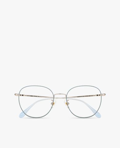  aojo - Gọng kính kim loại phom tròn cao cấp 