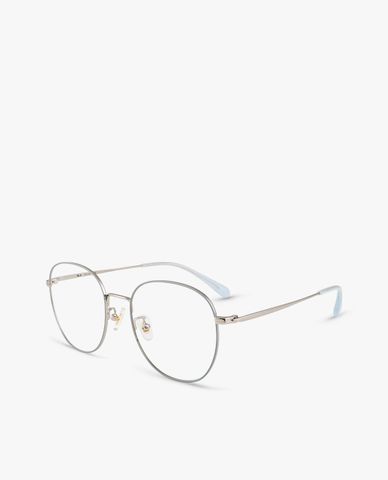  aojo - Gọng kính kim loại phom tròn cao cấp 