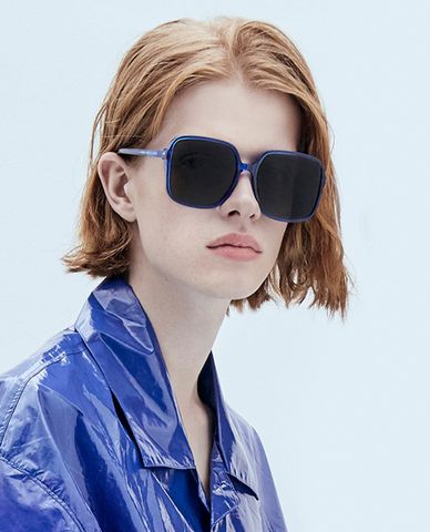  MUJOSH - Kính mát chữ nhật oversized thời trang 