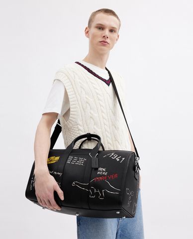  COACH - Túi du lịch nam phom chữ nhật Gotham Duffle 45 