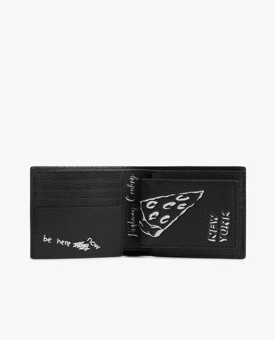  COACH - Ví nam dáng ngắn 3 In 1 With Sketch Print 