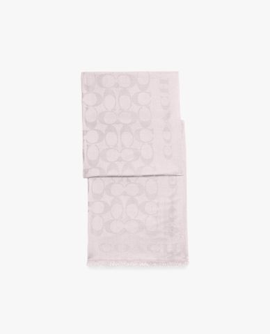  COACH - Khăn choàng nữ chữ nhật Signature Stole 