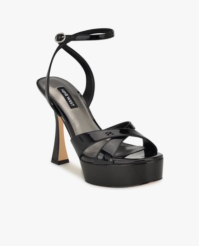  NINE WEST - Giày sandals cao gót nữ quai chéo Jessie 