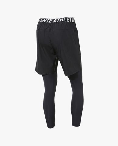  DESCENTE - Quần shorts legging thể thao nam 2 trong 1 