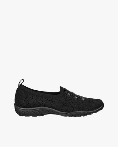  SKECHERS - Giày slip on nữ thắt dây Breathe Easy 