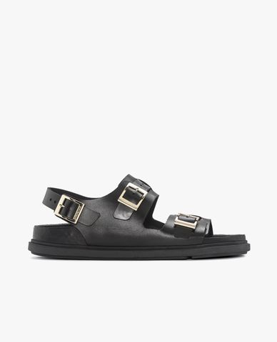  BIRKENSTOCK - Giày sandals nữ đế bệt Cannes 