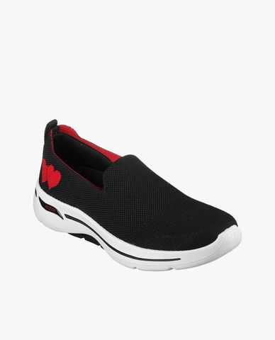  SKECHERS - Giày slip on nữ GO WALK Arch Fit Lovely Heart 