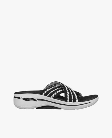  SKECHERS - Dép nữ quai chéo GO WALK Arch Fit 