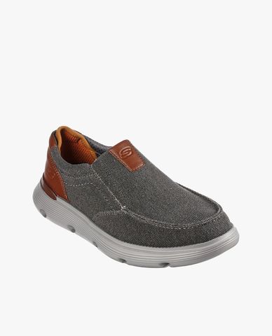  SKECHERS - Giày slip on nam Garza 