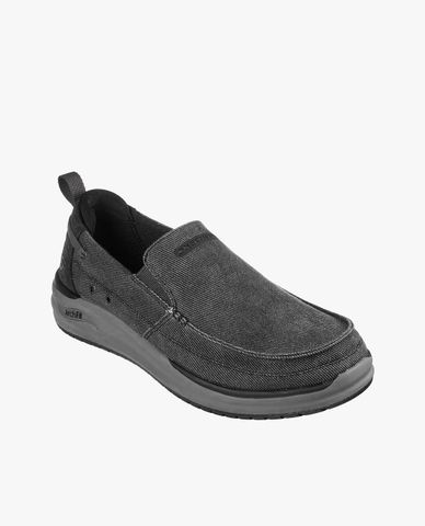  SKECHERS - Giày slip on nam Relaxed Fit 