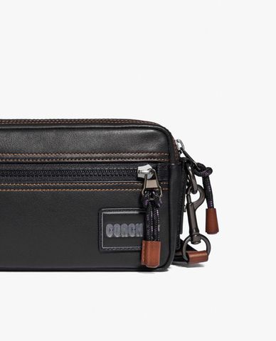  COACH - Túi đeo chéo nam chữ nhật Pacer Slim Pouch 