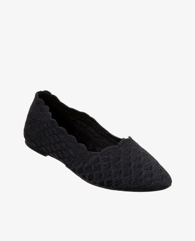  SKECHERS - Giày búp bê nữ mũi nhọn Cleo Honeycomb 