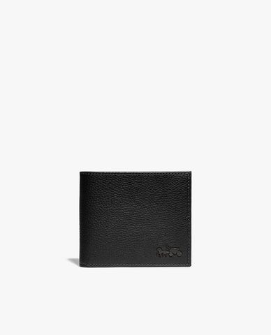  COACH - Ví nam gập phom chữ nhật Double Billfold 
