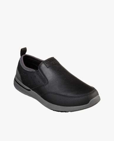  SKECHERS - Giày slip on nam Elent Torven 