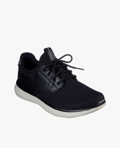  SKECHERS - Giày sneaker nam phối dây Delson 2 Weslo 