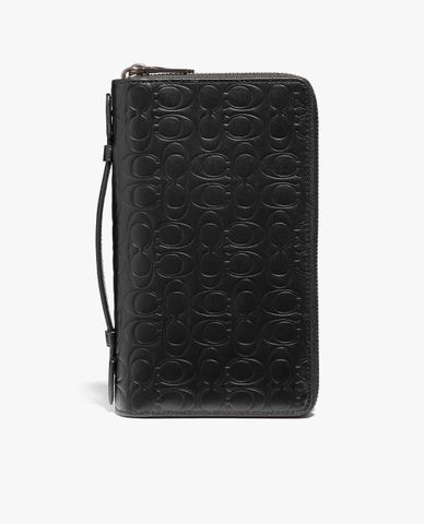  COACH - Ví nam cầm tay Double Zip Travel 