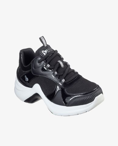  SKECHERS - Giày sneaker nữ thắt dây Solei St Groovey Core 
